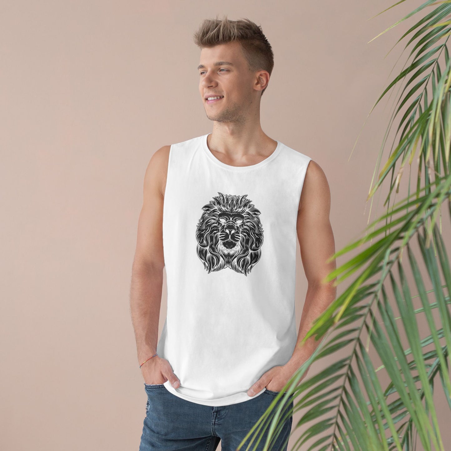 Lion Head Tank Top