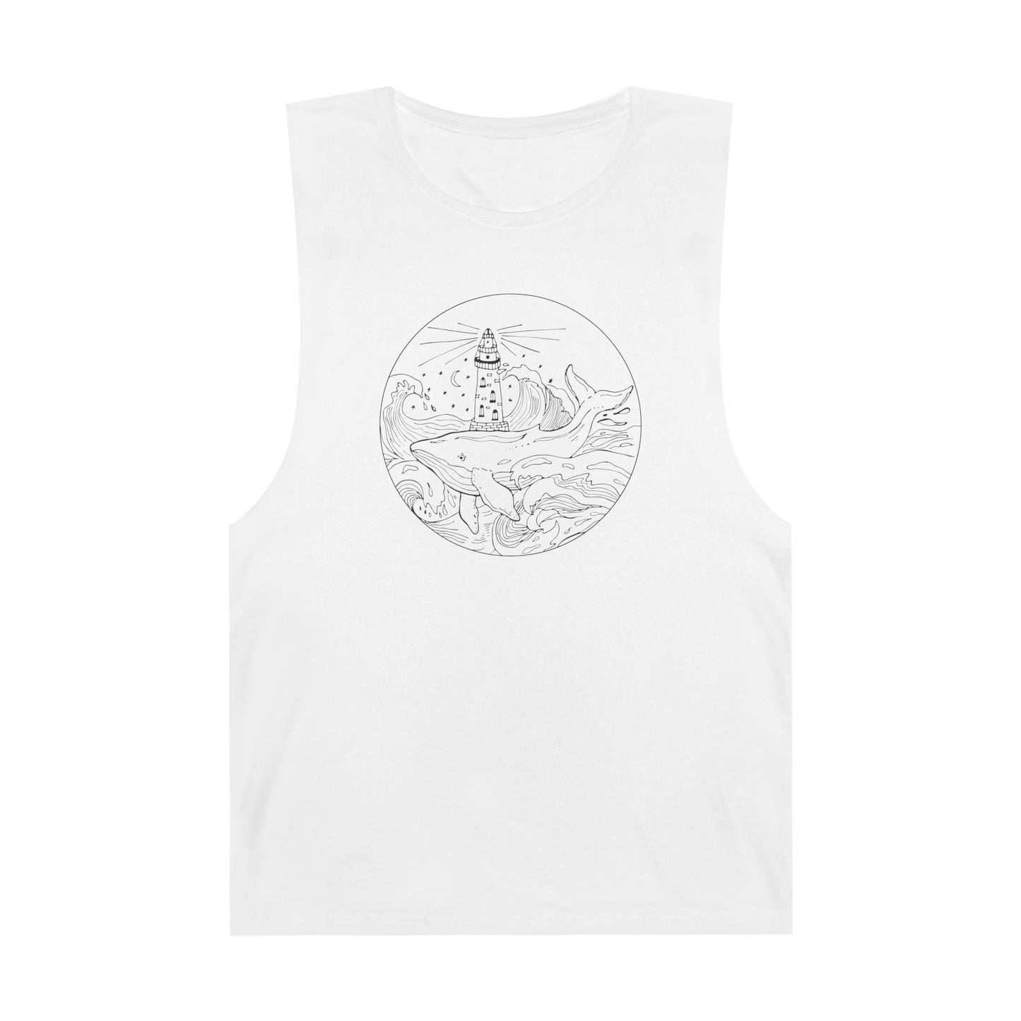 Whale Unisex Tank Top