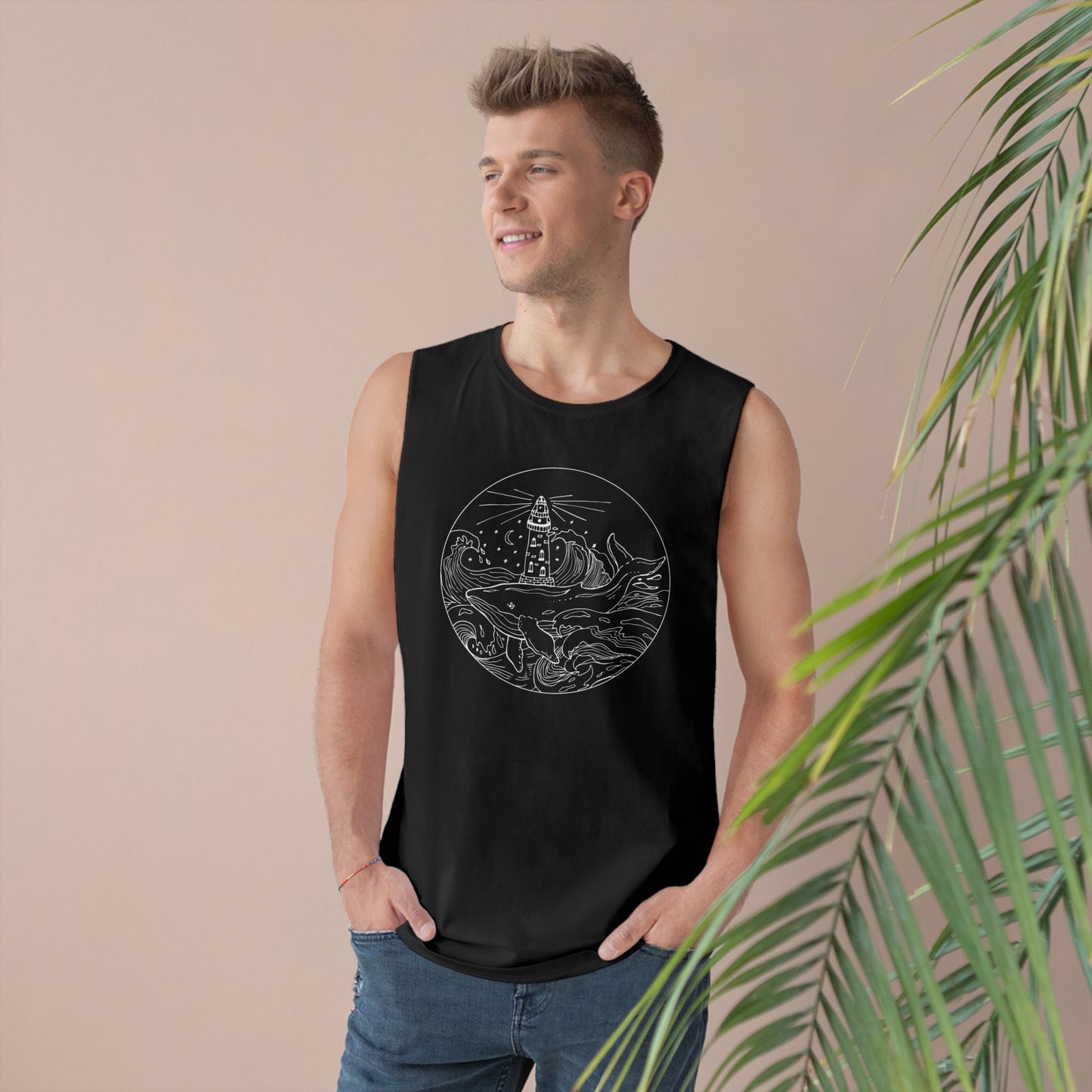 Whale Unisex Tank Top